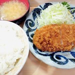 看貫場 - ロ－スカツ定食