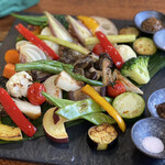 エンボカ 軽井沢 - 焼き野菜の盛り合わせ