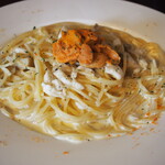 裏剣 - 生うにクリームパスタ