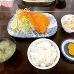 Kicchin Oto Boke - とろアジフライ定食　¥950-