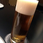 日本料理 大阪 浮橋 - 生ビール