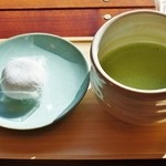 さとや - 「抹茶＆大福セット」\460です(11/22UP)