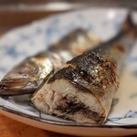 天史朗鮨 - ウルメイワシ干物（酢を掛けて）