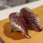 天史朗鮨 - 小田原のアジ