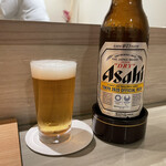 島津 - まずは瓶ビールで