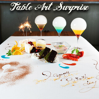 [Surprise] Table art is a hot topic for birthdays and anniversaries! !