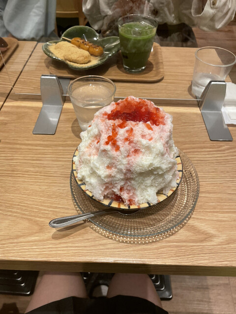 色々楽しめる甘味セットあります By グーグーにゃんこ 甘党まえだ なんばｗａｌｋ店 日本橋 甘味処 食べログ