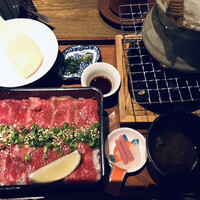 いせもん本店 - 松阪牛レアステーキ重（梅）