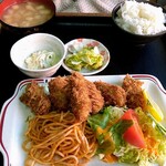 中央軒 - カキフライ定食【Apr.2021】