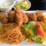 中央軒 - カキフライ定食【Apr.2021】