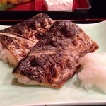 Sugiyoshi - この日のオススメ焼き魚
                        さわらの塩焼き単品ですと700円です。