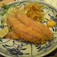新宿割烹 中嶋 - いわしのフライ