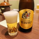 緑水亭 勝浦別館 翠海 - ビールで乾杯