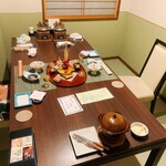 緑水亭 勝浦別館 翠海 - 夕食　個室です