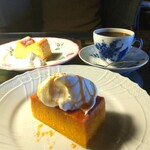 ヌーベル・クラシック - ■かぼちゃプリン
            ■バスク風チーズケーキ
            ■ブレンド