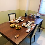 緑水亭 勝浦別館 翠海 - 朝食も個室です