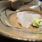 日本料理FUJI - 造り 駿河湾産クエ