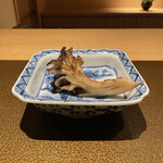 日本料理FUJI - 静岡井川の天然舞茸炭炙り