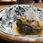 日本料理FUJI - 大井川のすっぽん炭焼きと磐田海老芋出汁餡掛け