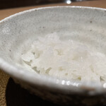 日本料理FUJI - 土鍋炊き静岡森町産きぬむすめ新米のにえばな