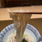 日本料理FUJI - 特注の拘り麺
