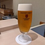 鮨みやもと - 夢のビール