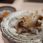 鮨みやもと - アオリイカの下足焼き