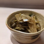 鮨みやもと - わさび茎