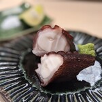 鮨みやもと - タコ　香りと風味がバツグン