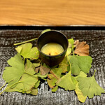 鎌倉 北じま - 銀杏すり流しと百合根の饅頭