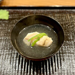 鎌倉 北じま - クエのお椀