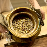 鎌倉 北じま - マテバシイと栗の炊き込みご飯