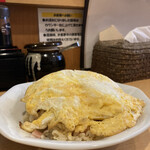 札幌軒 - チャン玉＋半ラーメン　　　900円