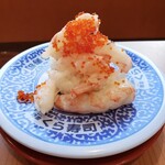 Muten Kura Zushi - 大海老のてんこ盛り寿司　220円