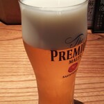 神田魚金 - 生ビールでひとりお疲れ様の乾杯～(*￣∇￣)ノ