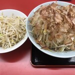 ラーメン もっけだの - 汁なしヤサイマシマシ