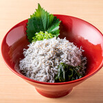 Pot-fried whitebait bowl