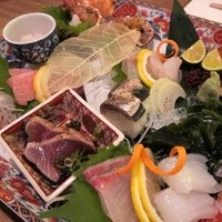 京橋 二刀流 - 再訪問時の造り盛り合わせ