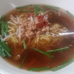 台湾料理 雪梅園 - 台湾ラーメン接写