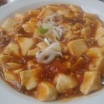 台湾料理 雪梅園 - 麻婆豆腐接写
