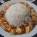 台湾料理 雪梅園 - 逆麻婆豆腐丼(笑)