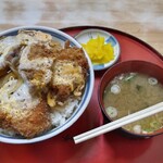 とんかつ　ちん豚 - ヒレカツ丼(大盛り)