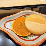 鮨 おおが - もなかの餡はあん肝