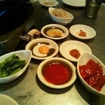 韓国亭豚や 本店 - トッピング色々