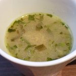 ビストロ レ・サリーブ - ランチセット 1000円 のスープ