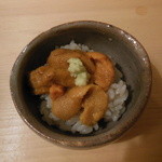 鮨まつもと - 北海道産の雲丹丼
