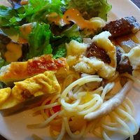 リラッサ - 取り皿に取った料理