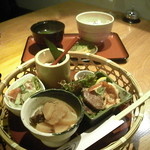 ステーキ膳所 アクワラングIMURA - ”伊予牛ヒレステーキとおばんざい”（１３８０円）