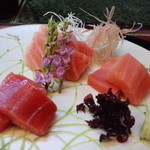 やげんぼり  - 鮪三種盛り