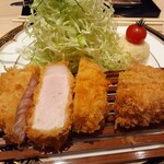 とんかつ ばんぶー - シェフ１番のおススメ厚切りロース